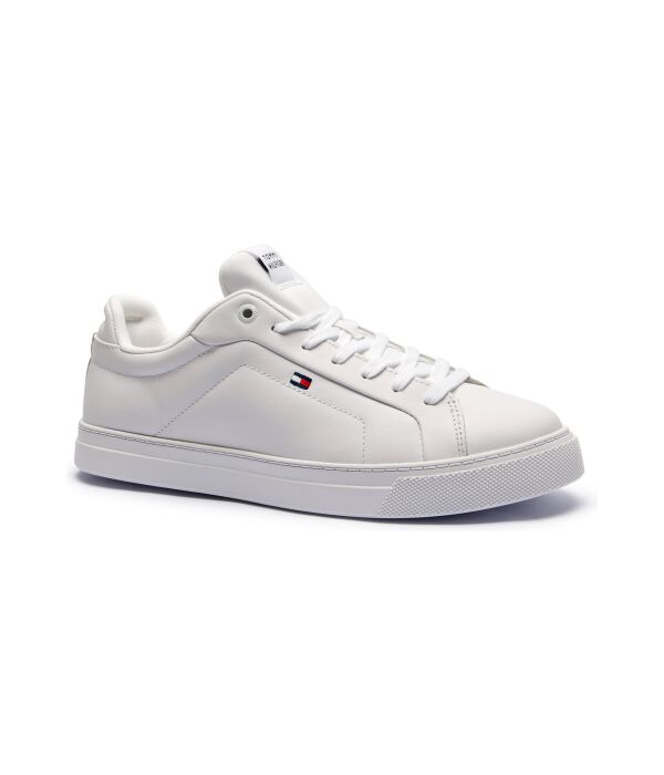 

Кожаные кроссовки значок суд lth флаг ess Tommy Hilfiger, белый