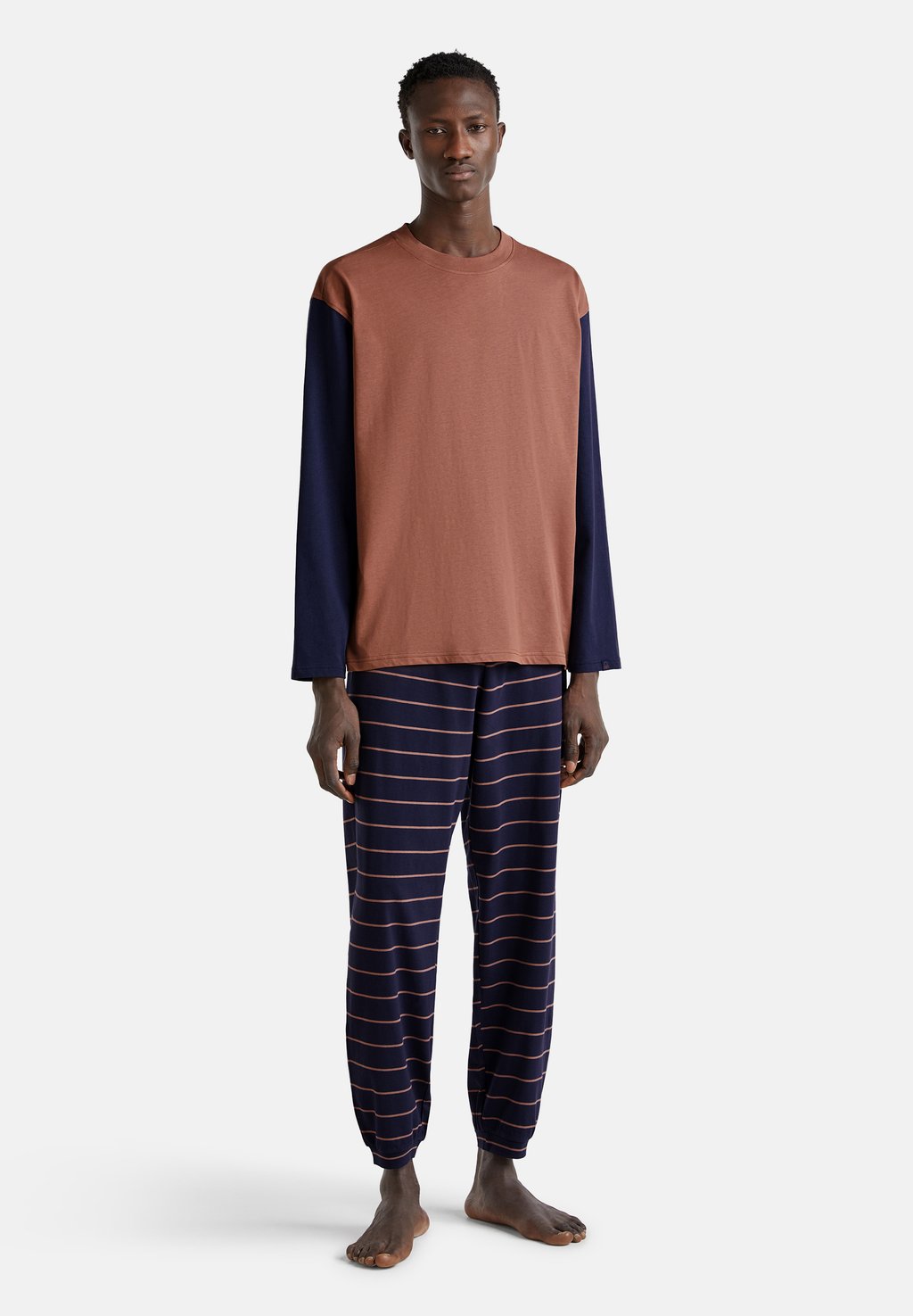 

Пижамный комплект IN PURE SET - Pyjamas United Colors of Benetton, коричневый