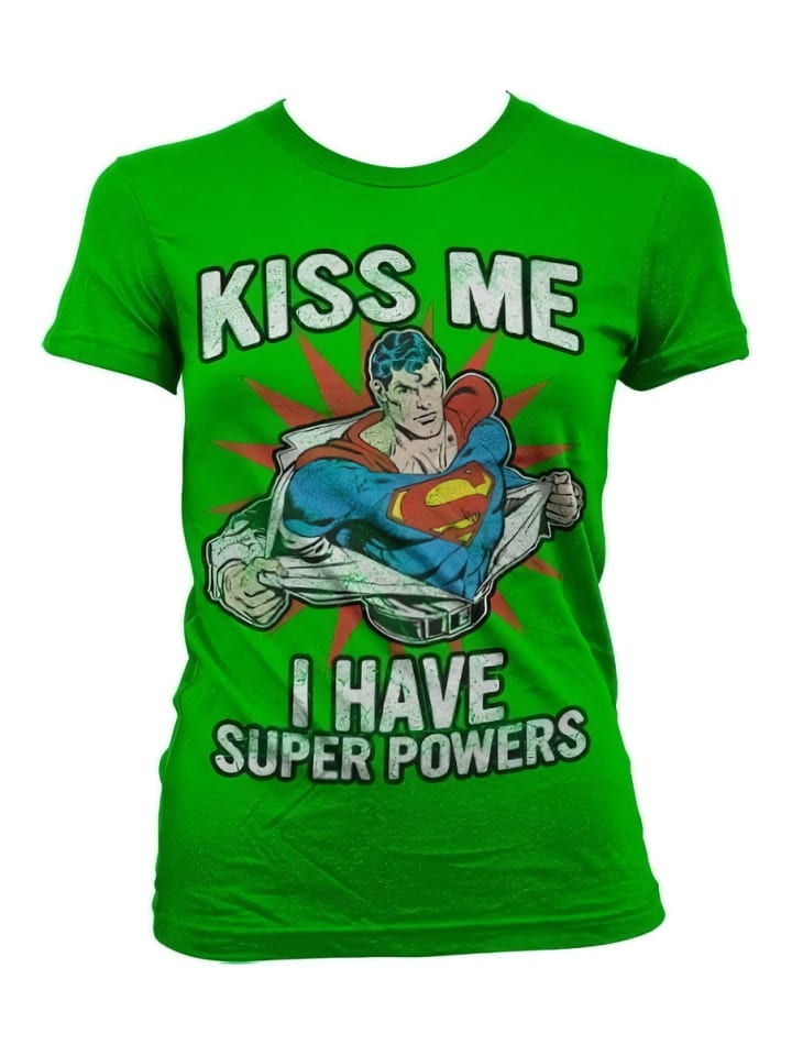 

Футболка Superman, зеленый