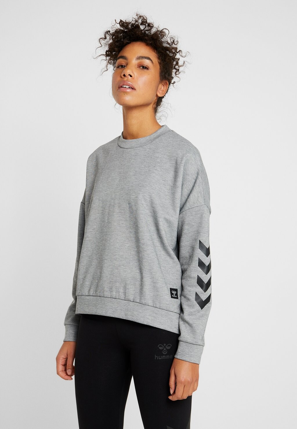 

Толстовка HMLESSI Hummel, цвет grey melange