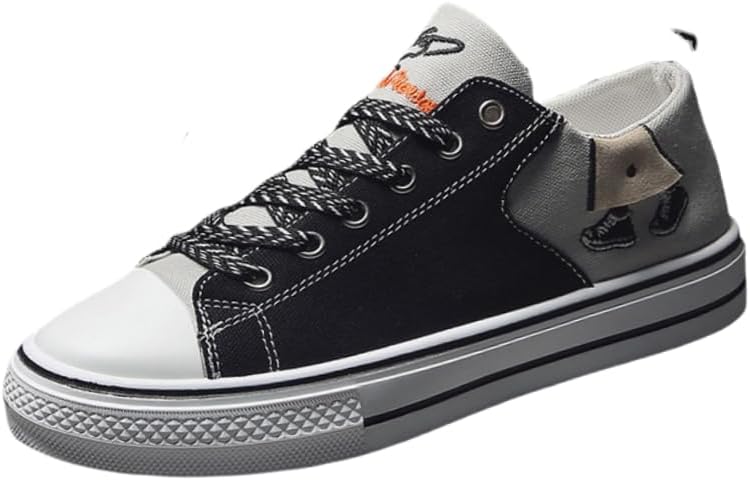 

Мужские дышащие кроссовки из канвы, Повседневная обувь с мягкой подошвой для ежедневного комфорта, Легкий и минималистичный дизайн Hoalox, Mihai