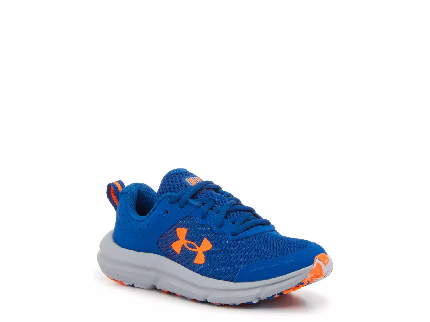 

Кроссовки Assert 10 - детские Under Armour, Tech Blue/Orange