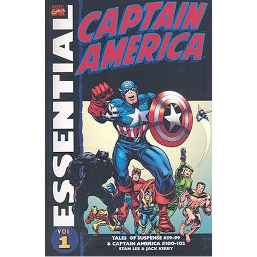 

Книга Essential Captain America Vol.1 ((All-New Edition)) (Paperback)