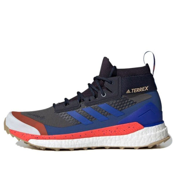 

Кроссовки terrex free hiker gtx 'grey bold blue' Adidas, серый