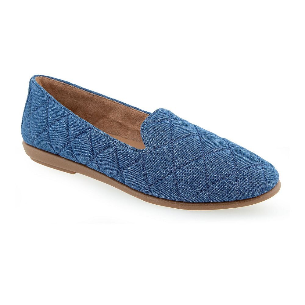 

Женские лоферы Aerosoles Betunia, цвет Medium Blue Quilted