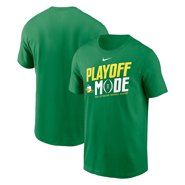 

Мужская зеленая футболка oregon ducks 2025-26 college football playoff pass protection Nike