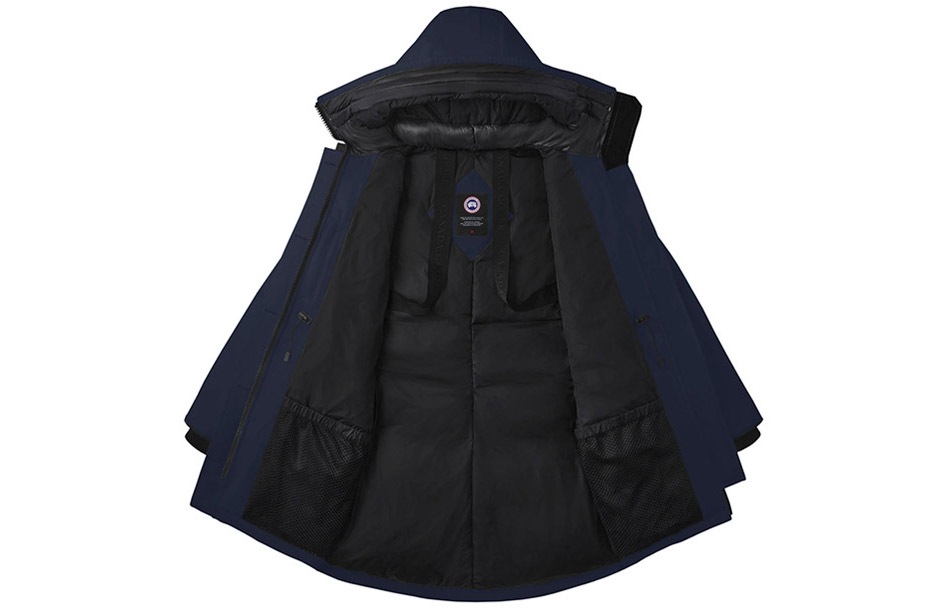 Пуховик Emory Series женский морской синий Canada Goose — фото 4