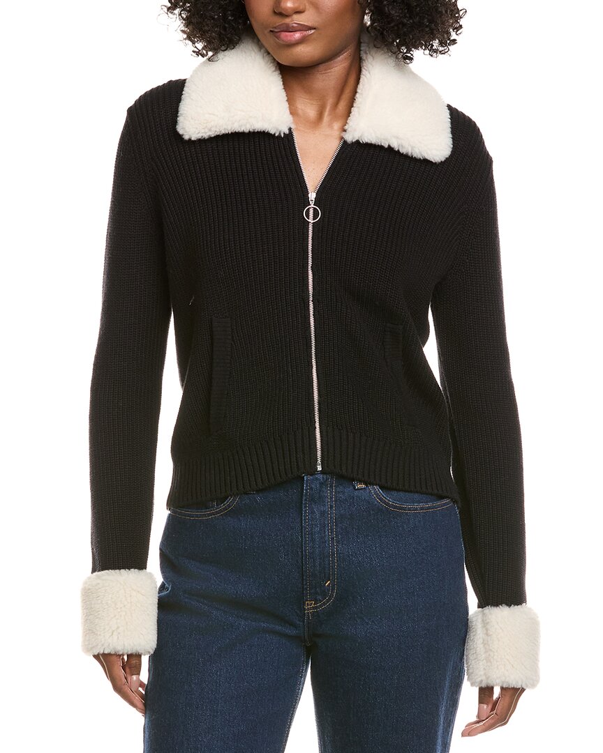 

Куртка Hannah Rose Shaker из кашемира Hannah Rose, черный