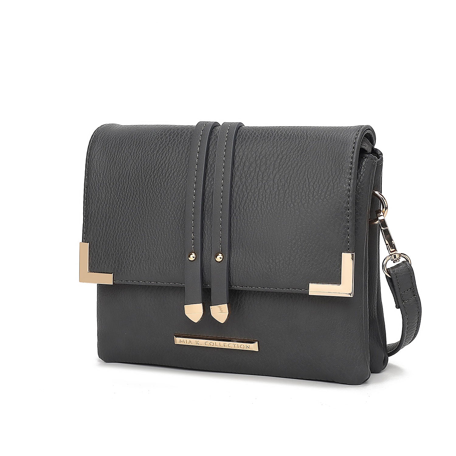 

Сумка-кросс Valeska через плечо для женщин с несколькими отделениями от Mia K MKF, Charcoal