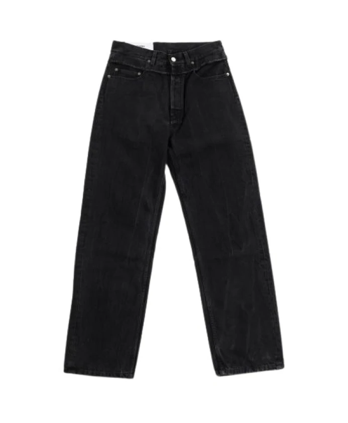 

Черные джинсы с декоративной отделкой на талии Ambush, черный