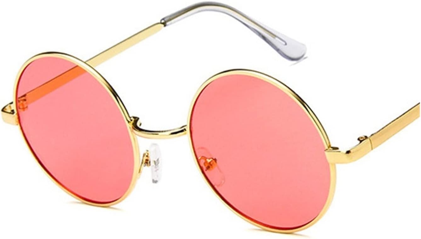 

Круглые модные ретро-солнцезащитные очки в стиле стрит-стайл для уличной фотосъемки, декоративные, для мужчин и женщин, для отдыха на природе и пляже (Цвет: G, Размер: 1) GAOXIN, G