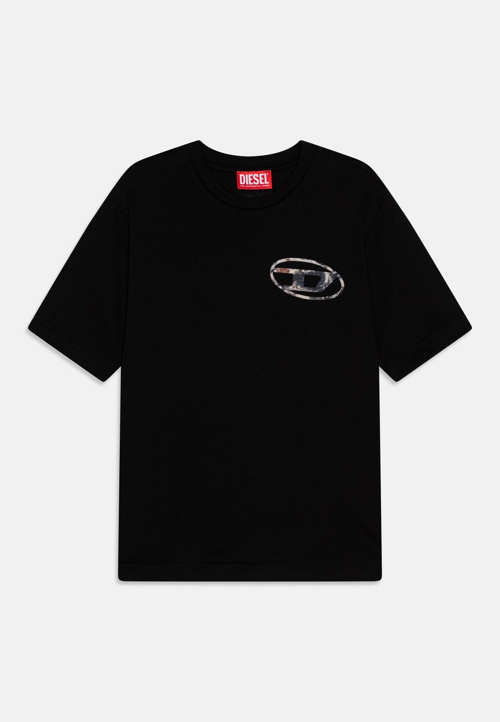 

Футболка TWASHL6 OVER UNISEX Diesel, черный