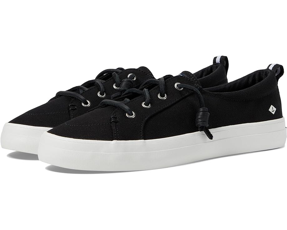 Кроссовки Sperry Crest Vibe Washed Linen, черный