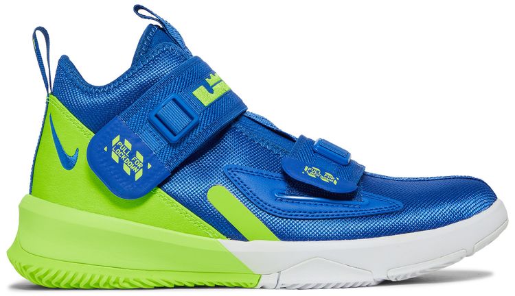 

Кроссовки Nike LeBron Soldier 13 GS 'Game Royal Volt', синий
