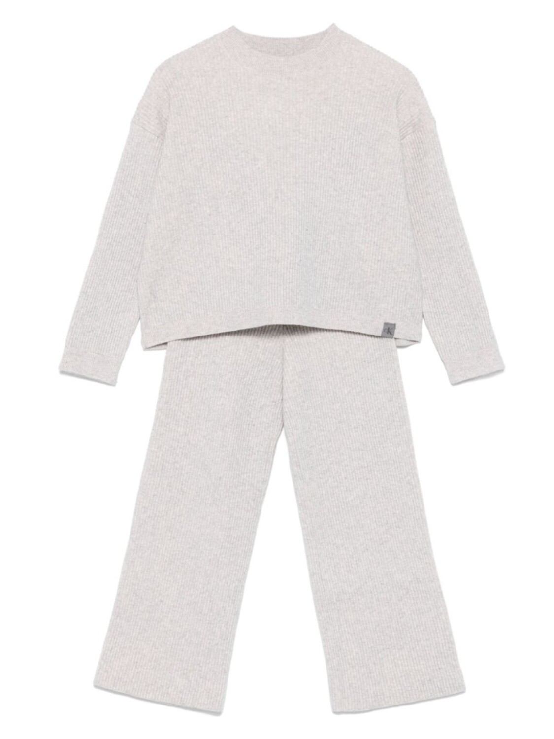 

Комплект из топа и брюк Calvin Klein Kids, серый