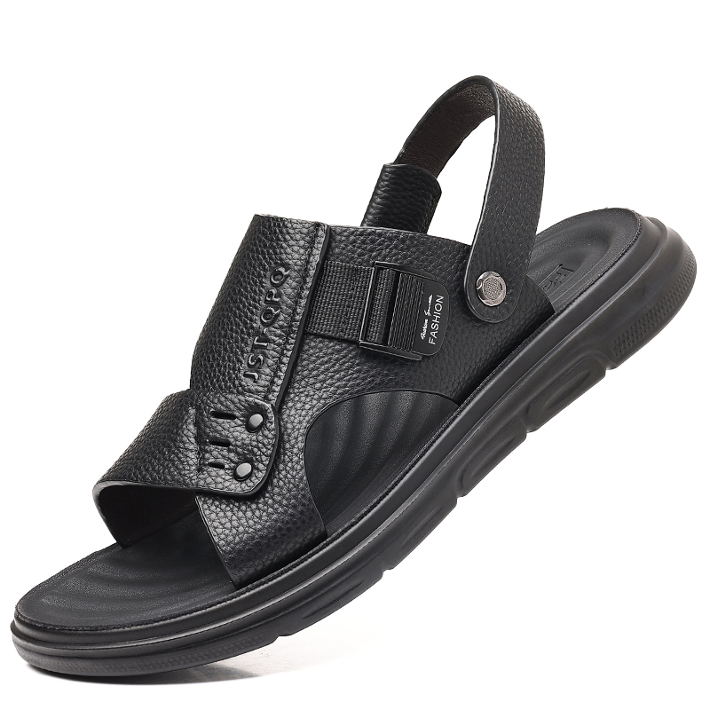 

Пляжные шлепанцы мужские EGCHI, черный