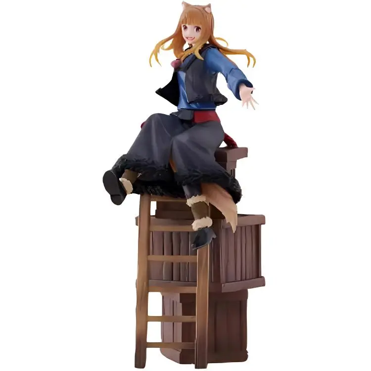 

Spice And Wolf MERCHANT MEETS THE WISE WOLF DRESSTA Holo бонусные подарки 24см TAITO, Holo
