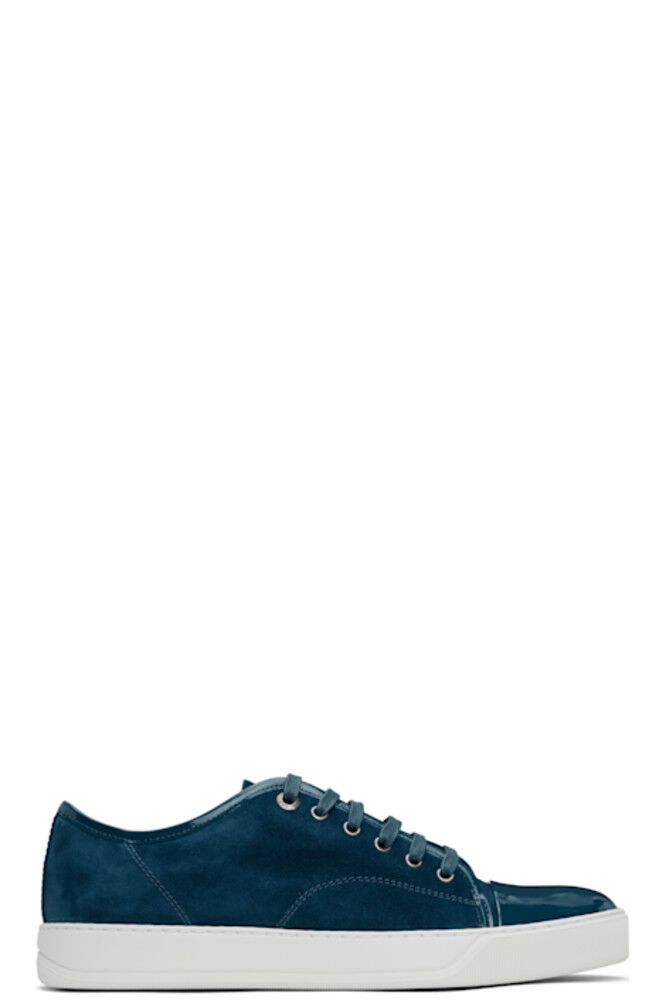 

Синие кроссовки DBB1 из замши и кожи Lanvin