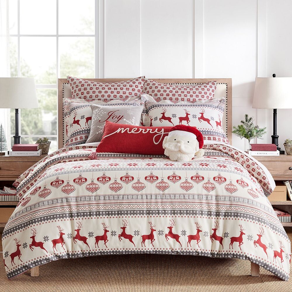 

Комплект пододеяльников Levtex Home Silent Night, красный