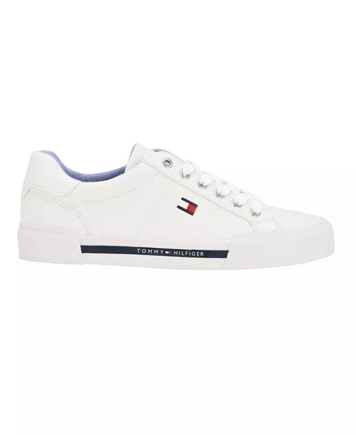 Женские повседневные кроссовки Lestiel на шнуровке Tommy Hilfiger, белый — фото 2