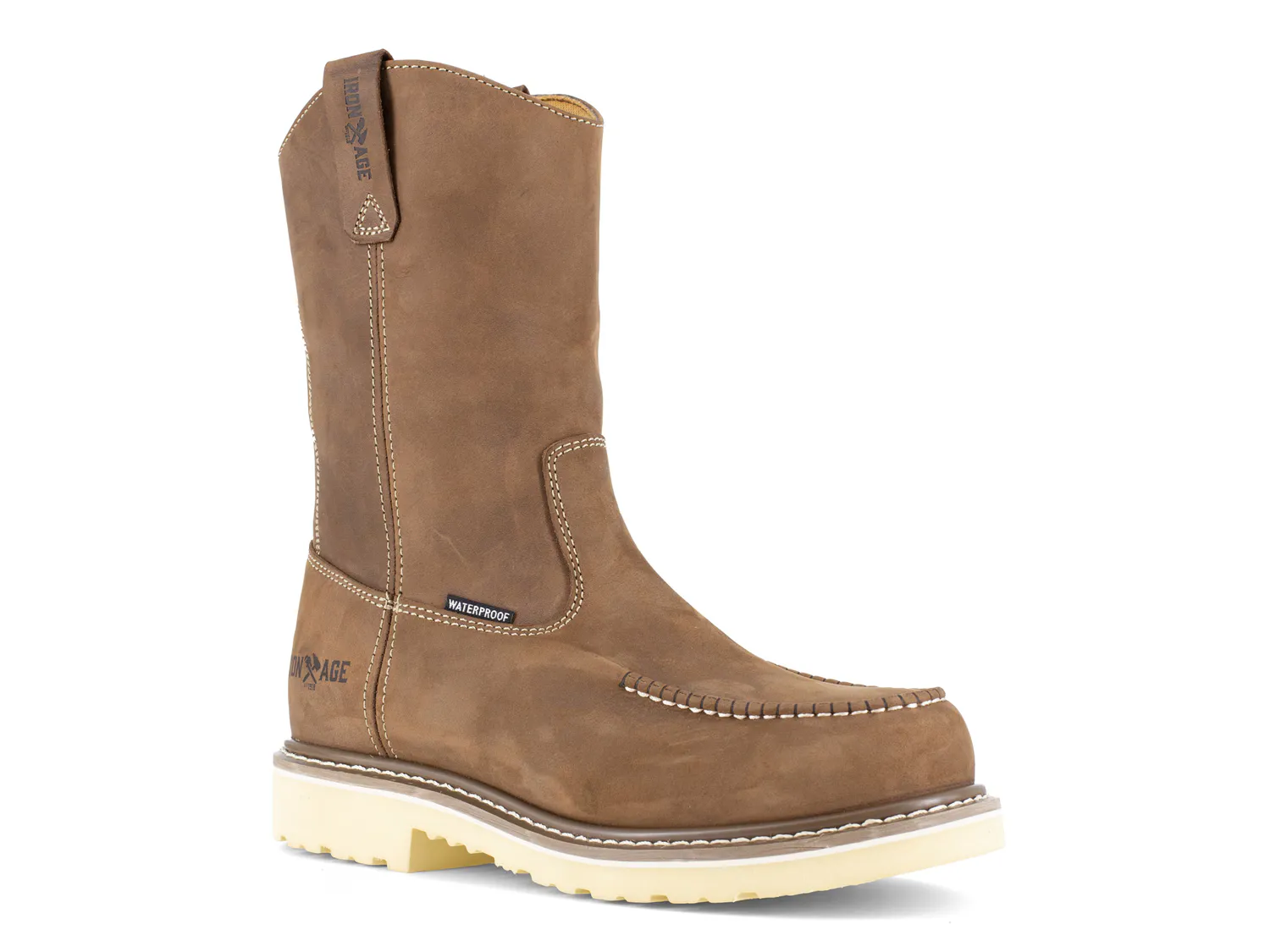 

Сапоги Solidifier Waterproof Composite Toe Work Boot Iron Age, темно-коричневый