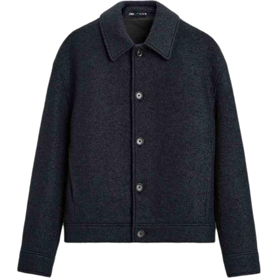 

Куртка мужская ZARA, синяя в полоску зебры, Синий, Куртка мужская ZARA, синяя в полоску зебры