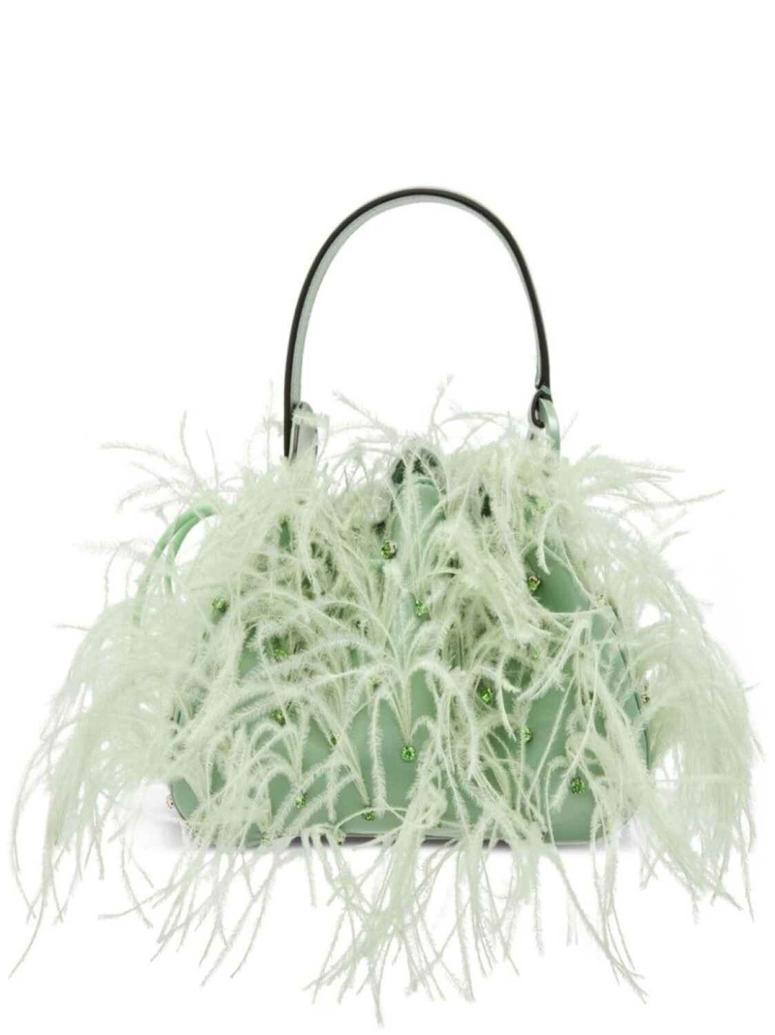 

Oscar de la Renta сумка на плечо Ostrich, зеленый