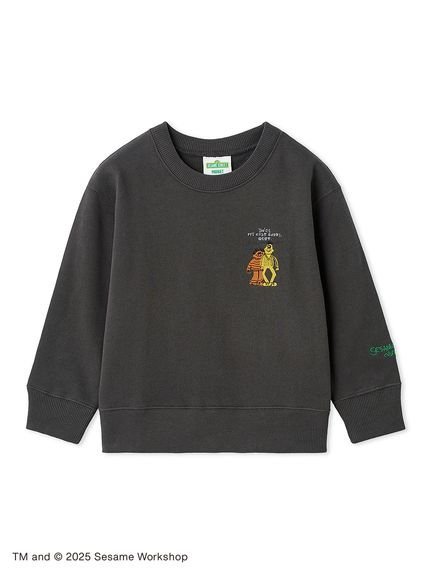 Оригинальный принт, пуловер One-Point Pullover Sesame Street Market, CGRY[007]