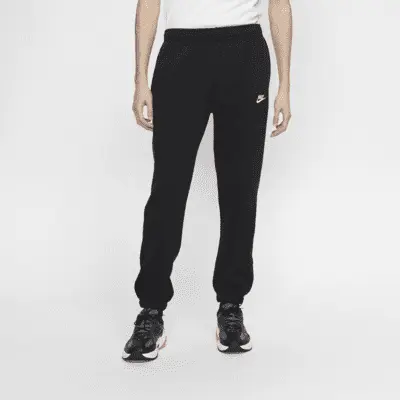 

Брюки Nike Sportswear Club Fleece, черный/белый