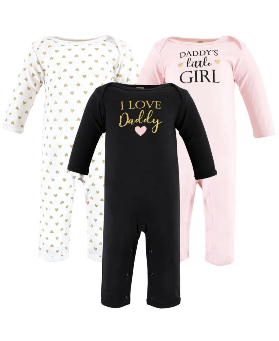 Хлопковый комбинезон для малышей Hudson Baby, Girl Daddy