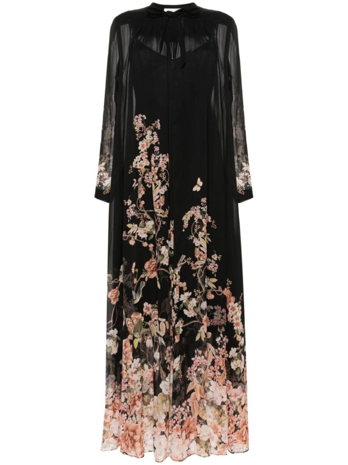

ZIMMERMANN платье макси Natura Sheath, черный