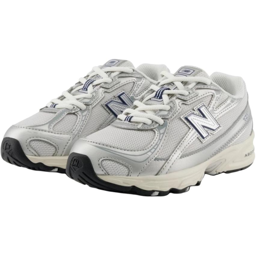 New Balance NB 740 амортизирующие и дышащие низкие детские повседневные кроссовки White для детей 3-7 лет — фото 2