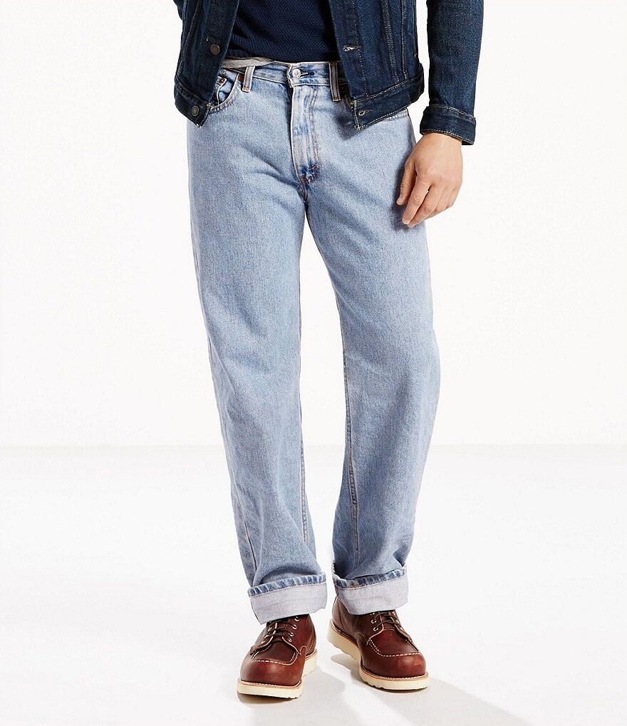 

Джинсы свободного кроя Levi's 550, синий