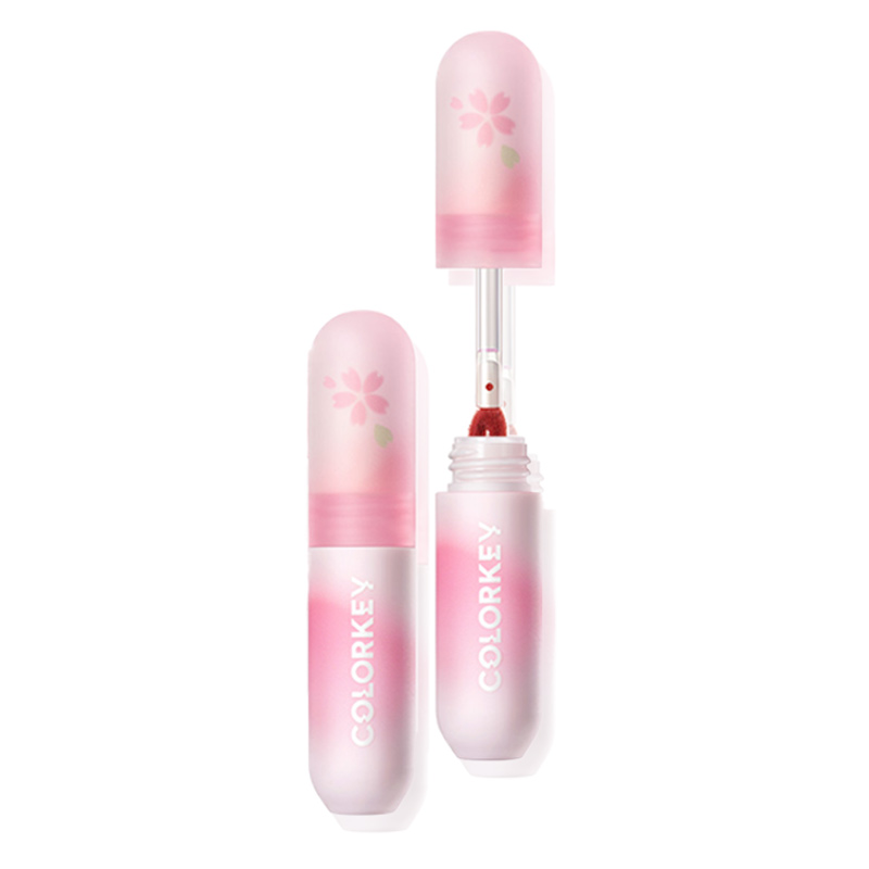 Мини-набор разноцветной муссовой бархатной помады-тумана Velour Natural 2г*4 Colorkey — фото 3