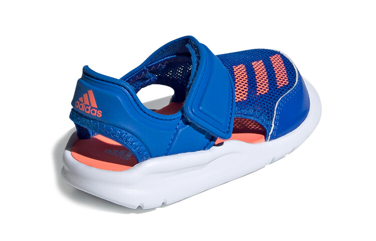 Кроссовки adidas Fortaswim Toddler Shoes TD Blue/pink — фото 4