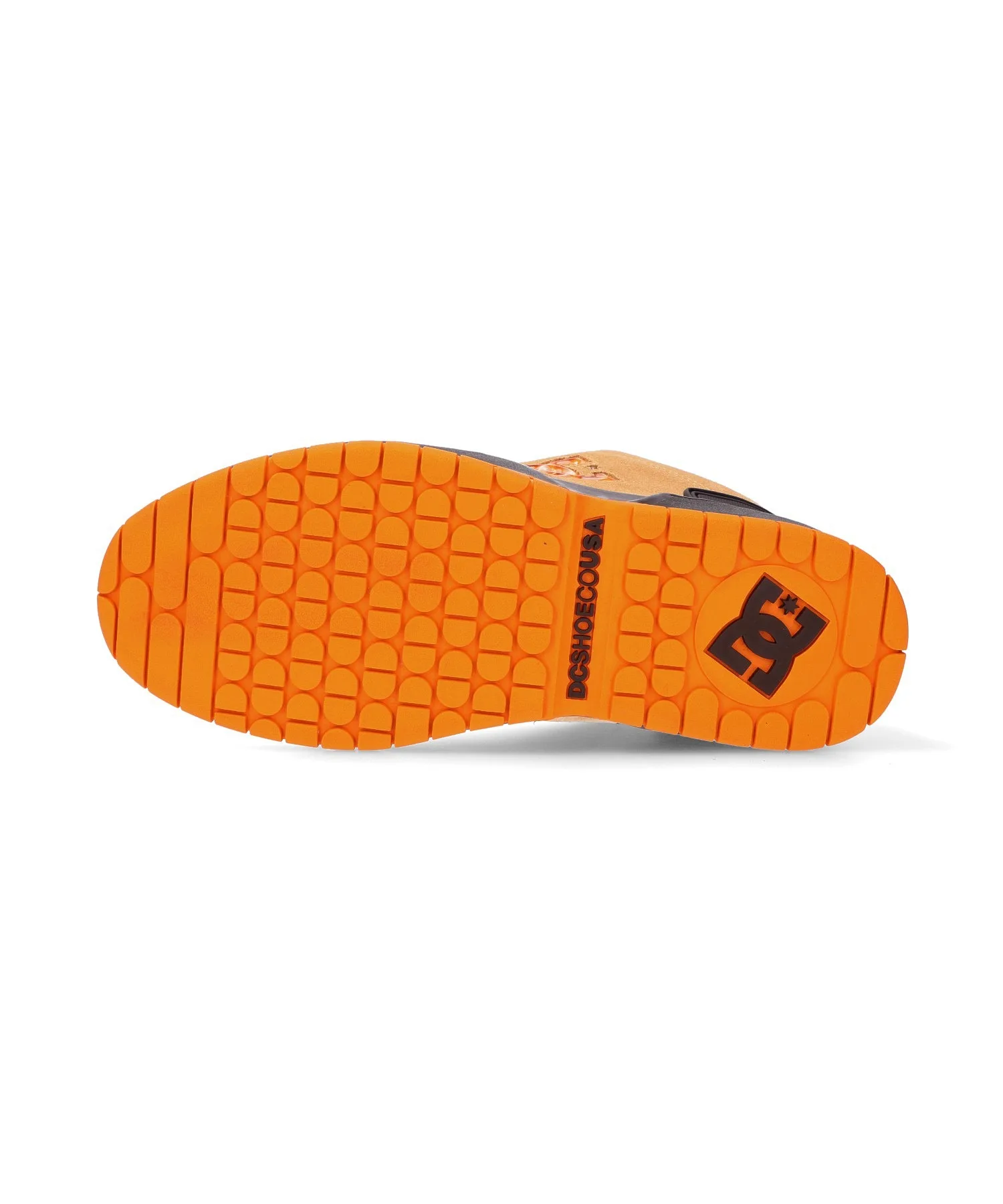 Мужские кеды CLOCKER 2 DSP Diaspora Skateboards DC SHOE коричневые — фото 4