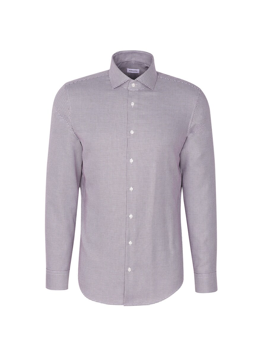 

Рубашка делового кроя Slim Fit SEIDENSTICKER Smart Classics, темно-коричневый