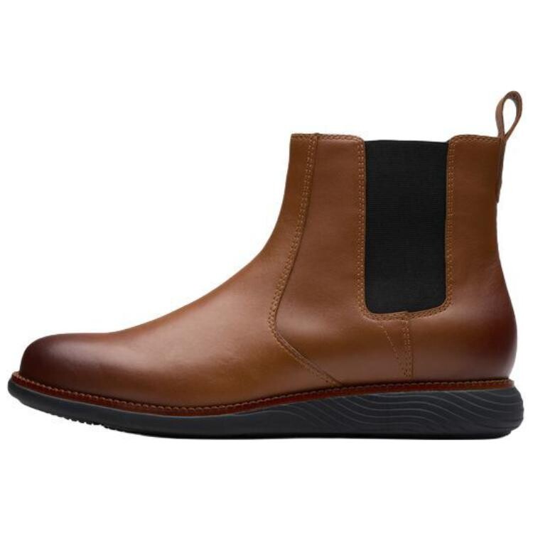 

Ботинки Челси мужские коричневый Clarks