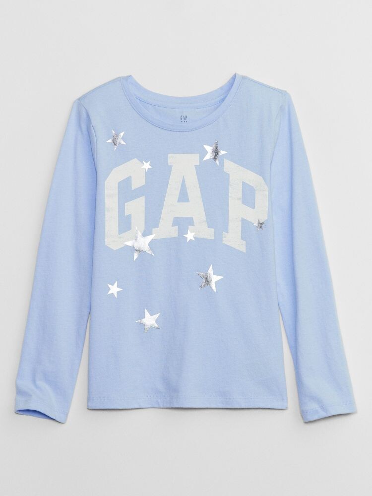 

Детская футболка с логотипом Gap, синий