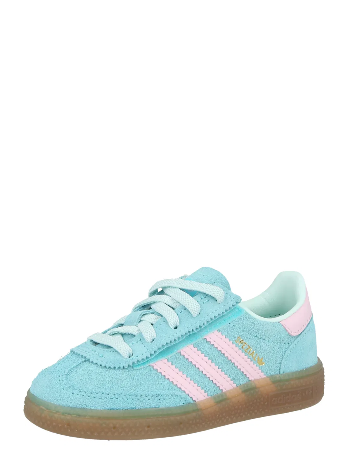 Кроссовки Adidas Originals HANDBALL SPEZIAL светло-голубого цвета