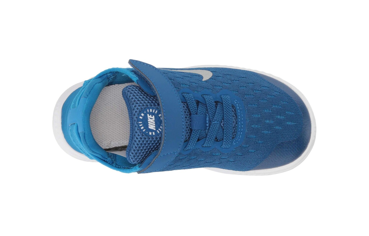 Кроссовки Nike Free RN Toddler Shoes TD Low-top Blue, синий — фото 4
