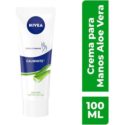 Успокаивающий крем для рук Алоэ Вера, тюбик 100 мл, Nivea — фото 2