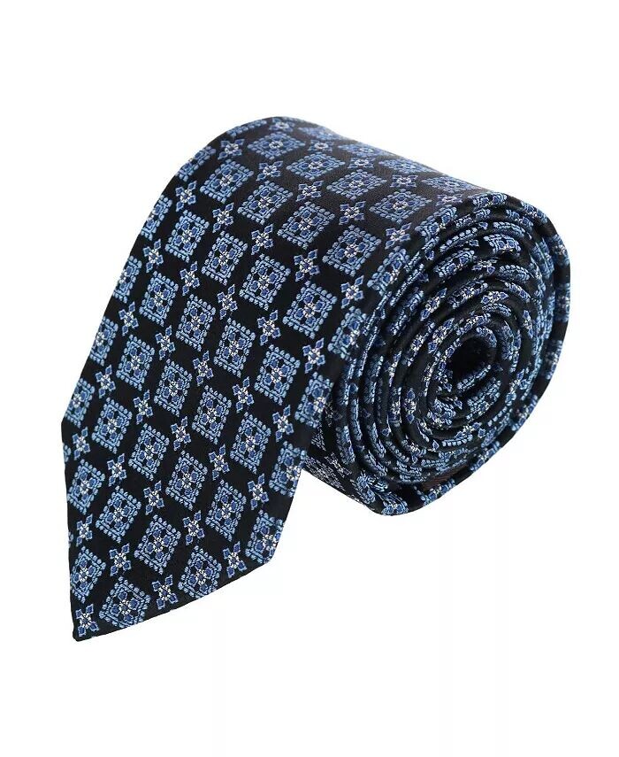 

Мужской галстук Azzimato Diamond Stately из шелка TRAFALGAR, синий