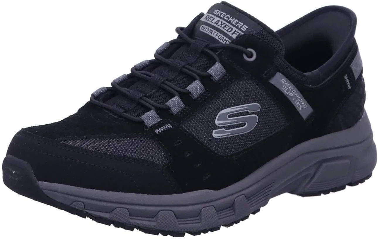 Мужские походные кроссовки Skechers Oak Canyon, неизменно выигрывающие в категории "Лучший выбор", Black