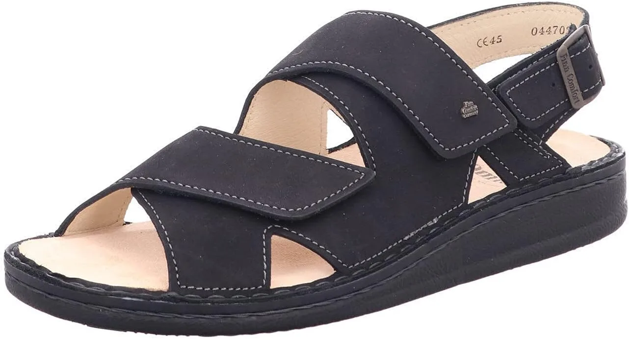 Красивые сандалии Finn Comfort Toro-S бежевого цвета — фото 2