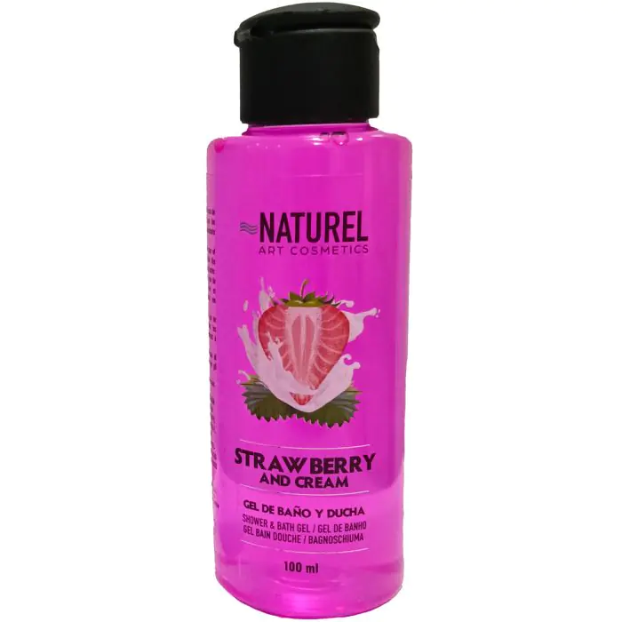 

Гель для душа gel de baño y ducha Naturel Art Cosmetics, цвет strawberry