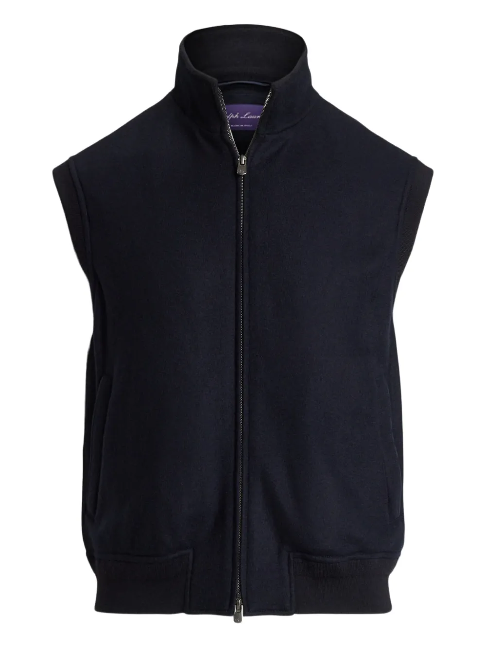 

Жилет на молнии Ralph Lauren Purple Label, синий
