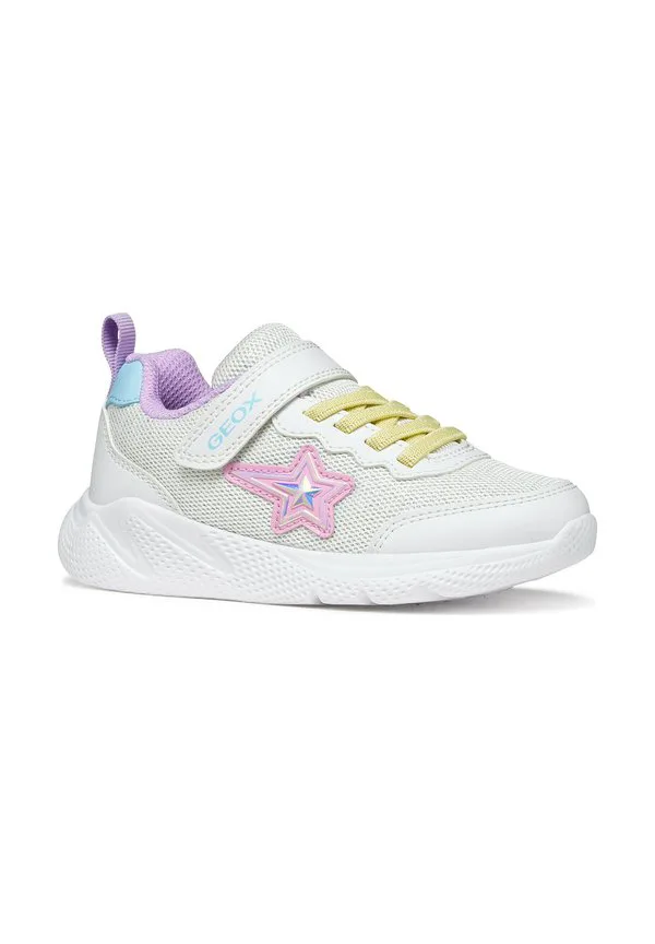 Низкие кроссовки j sprintye Geox, White Multicolor — фото 2