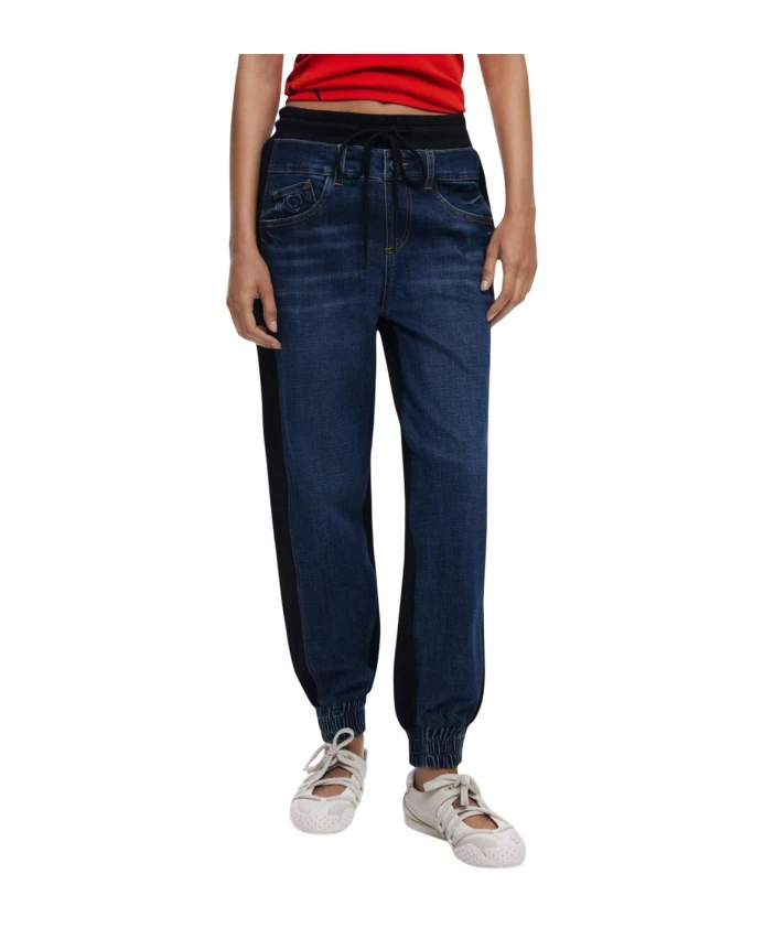 

Синие женские джинсы осень/зима Desigual, синий