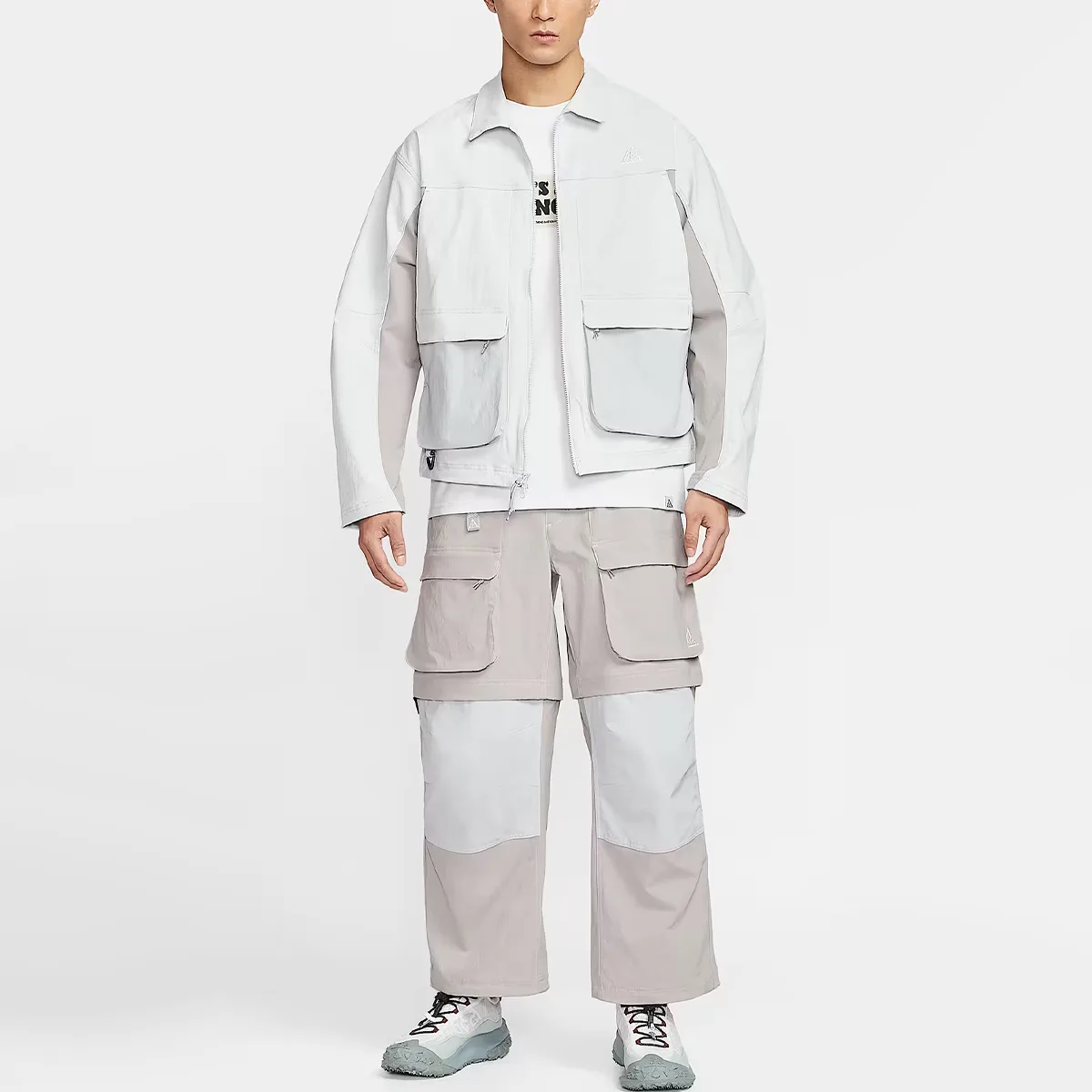 Брюки карго мужские ACG FW25 Nike, University Gray/Mist Gray/Peak White — фото 3